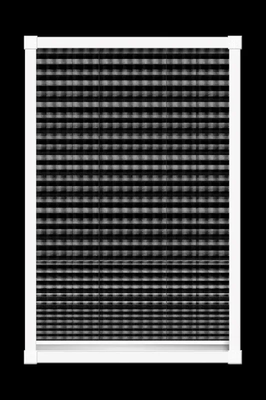 Insektenschutz-Plissee für Fenster, Farbe weiß, 140 x 150 cm Nur Für Kurze Zeit